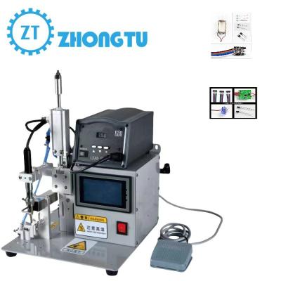 China De semi-automatische soldeermachine voert de soldeerdraad nauwkeurig naar de lasplaats Te koop