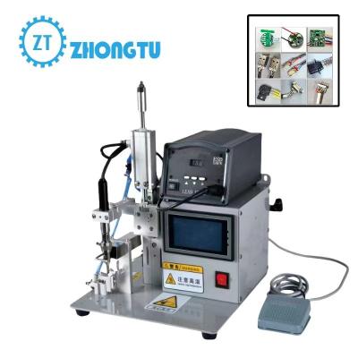 China Semi-automatische soldeermachine voor hoge productiviteit 500-800 stuks/uur dubbel kop Te koop