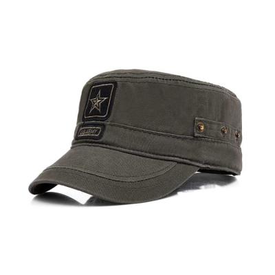 China COMMON camouflage washed high quality embroidery logo army hats men's baseball caps and cotton limited hats hats for sale