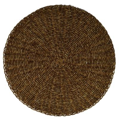 China Sustainable high placed wholesales products plastic rope round shape place mats for dining table perfect for living room and kitchen table for sale