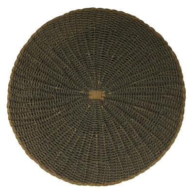China 2020 Viable Wholesales Paper Stretching Ropes Round Shape Place Mats For Dining Table Perfect For Kitchen Table for sale