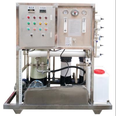 China Advanced Physical Chemical Treatment Ship Desalination Water Machine With Reverse Osmosis for sale