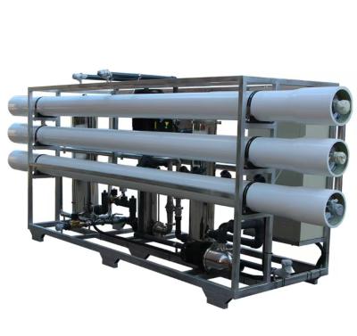 China 10 Tons T/H Reverse Osmosis Pure Water Equipment Large Scale Industrial Circulating Water Water Reuse Equipment Water Purification Device for sale