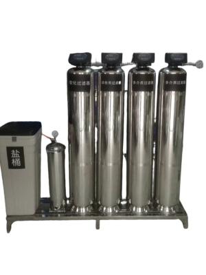 中国 多層軟化水処理装置 水産量2トン/時間 電力 24w,電源 220/380V 販売のため