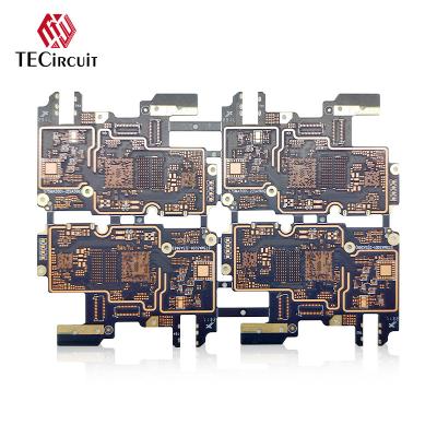 China HDI placa de alta frecuencia PCB rígido FR4 TG150 S1150G tamaño de agujero mínimo 0,1 mm en venta