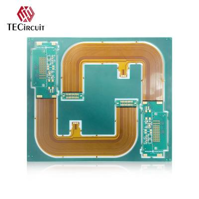 Cina 2 strati di circuiti rigidi e flessibili Finger oro spessore 0,15 mm PCB rigido e flessibile in vendita
