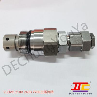 China EC210B EC240B EC290B Excavator Relief Valve , Main Relief Valve Digger Parts for sale