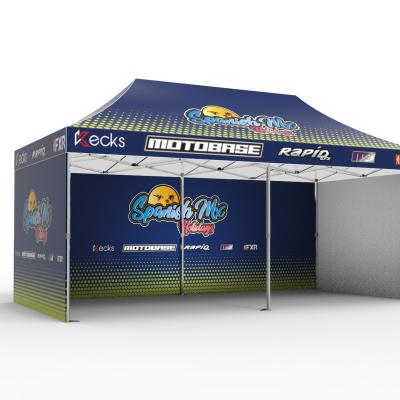 China UV Resistance Gazebo outdoor aluminum luxury outdoor waterproof advertising exhibition trade show tent for sale