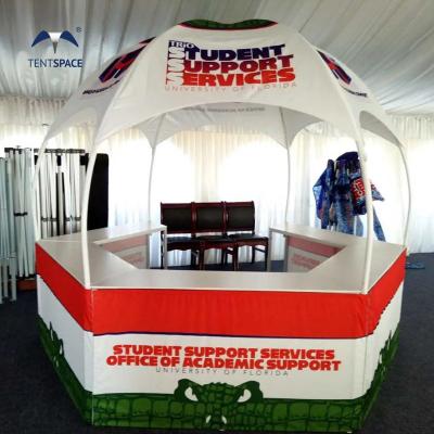 China Advertising 600D PU oxford cloth portable tent Heat-transfer printing commercial tents Advertising tents for sale for brand promotion for sale