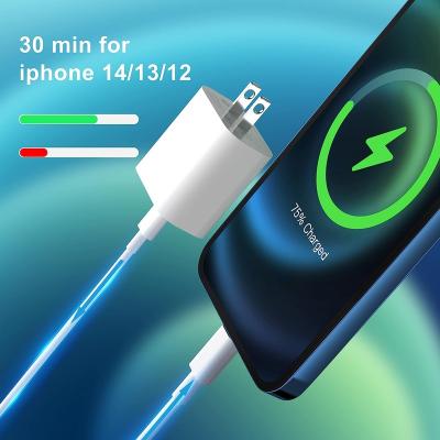 China Original 20W Palladium 1-1 Speed Palladium USB C Wall Charger Fast Charging Power Adapter Directly Pluggable Fast Charging Power Adapter For iPhone 15 for sale