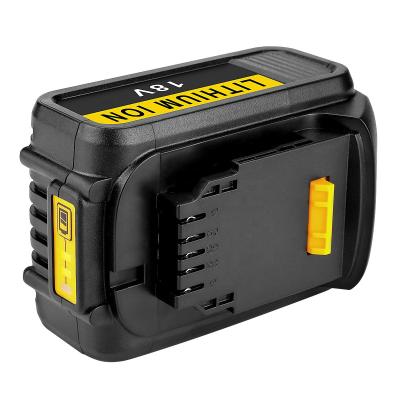 China Machine- 100% Original for DeWalt 18V 6000mAh Power Tools Rechargeable Battery with LED Li-ion Replacement DCB205 DCB204-2 20V DCB206 for sale