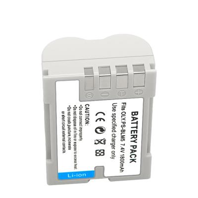 China Home Appliances 7.2V 1800mAh Battery PS-BLM5 PSBLM5 Picosecond BLM5 Camera Battery For Olympus C-8080 C-7070 C-5060 E1 E500 E330 E3 E520 E510 E300 for sale
