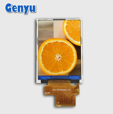 China Customized 2.4 Inch TFT LCD Screen 18PIN Soldering FPC 240x320 Dots NV3030 for sale
