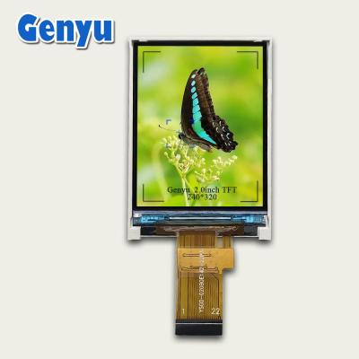 China 2 Inch 240x320 TFT LCD IPS Display ST7789 22pin FPC With MCU Interface for sale