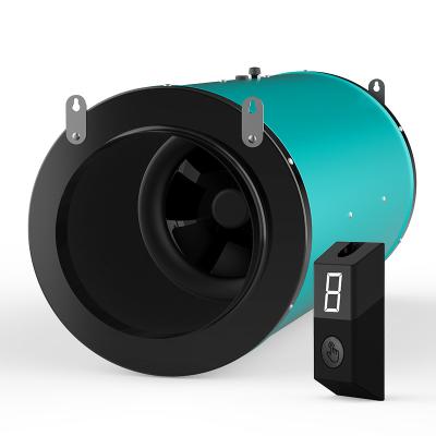 China Hotels Fast Online Sipping10 Inch Silenced Vent Fan 1065CFM With Speed Controller For Hydroponics for sale