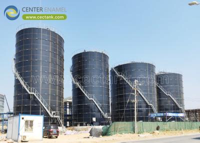 China NSF 61 zugelassene mit Glasverkleidung versehene Stahlabwasserspeicher für Leachatbehandlungsprojekte zu verkaufen