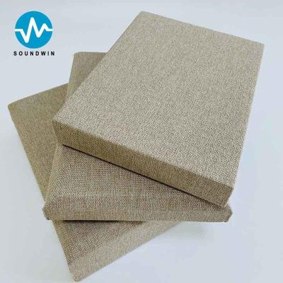 China Tabela de absorção de som suave para salas de áudio Cinema Decoração de parede anti-colisão Painéis de tecido para sala de reuniões à venda