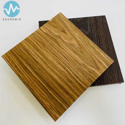 China Invisible Acoustics Microperforatedacoustic Panel MDF Panel Trap The Noise For Public Spaces en venta