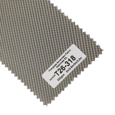 Chine Tissu antibactérien NFPA 701 de protection solaire de fibre de verre de Sunetex 0.55mm à vendre