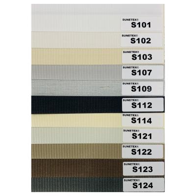 Chine semi tissu ISO105B02 d'abat-jour de zèbre d'abat-jour de rouleau de la panne d'électricité 120g/M2 à vendre