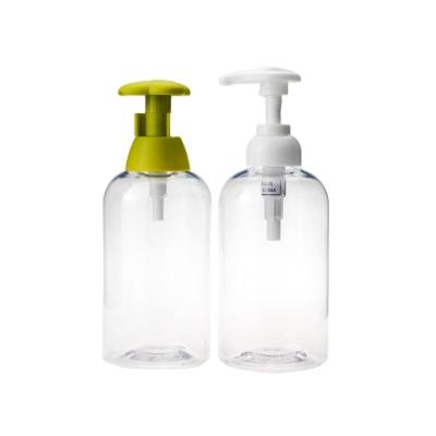China 350ml Personal Care Recycling Empty Plastic PET Bottle Shampoo Lotion Pump Bottle Hotel Shampoo Packaging Bottles for sale