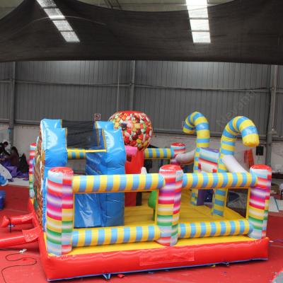 Chine Logo personnalisé Imprimé Commercial Bounce Playhouse Jeux de château gonflable géant pour enfants à vendre