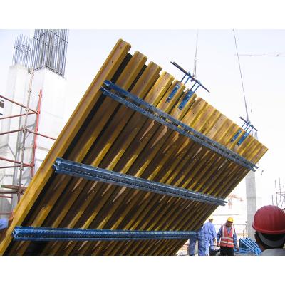 China Easy install strong and durable metal formwork for circular concrete wall formwork for sale