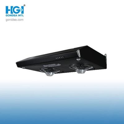 Chine Cuiseur mince fixé au mur Hood Twin Motor Black 220V - 240V d'acier inoxydable à vendre