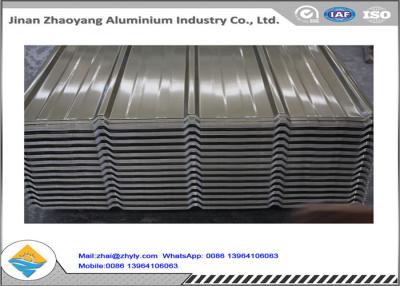 Chine Force 1060 poids léger en aluminium ondulé de feuille de 3003 toits pour l'entrepôt à vendre