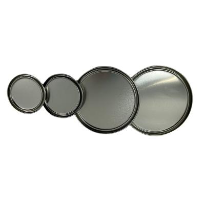 China Non-Refillable Clear Lacquered Pail Tinplate Metal Paint Cans Bottom Ends for Can Making for sale