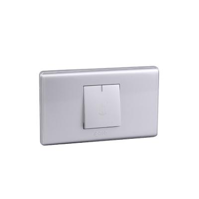 China Household Color And Similar Goals America Standard Silver Bell Push Switches for sale