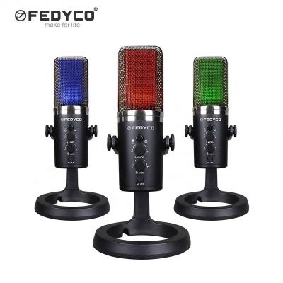 China Hot Selling Handheld USB Microphone FEDYCO OEM Condenser Microphones Studio Equipment For Music for sale