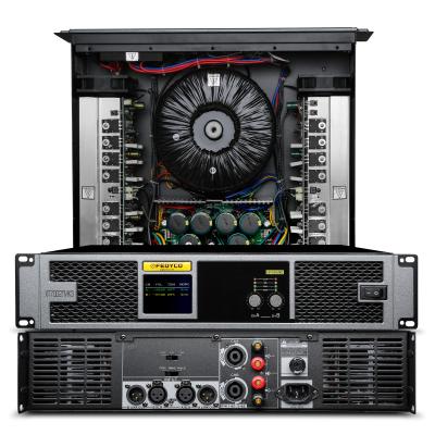 China Meeting Room XT Series 2*2400W Capacity H Class High Quality Professional Analog Power Amplifier for sale