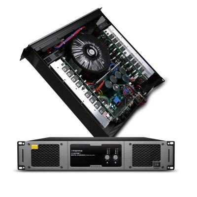 China Professional Meeting Room Fedyco KX2600 600 Watt 2 Channel Amplifier Class H Karaoke Stereo Audio Power Amplifier for sale