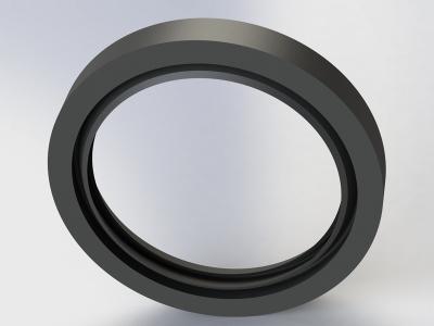 China PU POM Rotary Shaft Seals PTFE NBR FKM TPE Rubber For High Pressure for sale