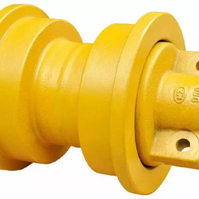 China Machinery Repair Shops KOMATSU D375 Single Flange Lower Roller For Bulldozer Undercarriage Parts 195-30-01011 Track Roller for sale