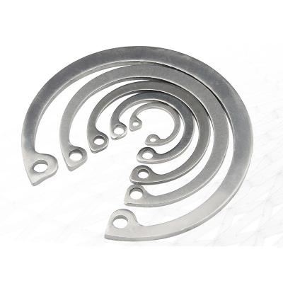 China High Reliability Stainless Steel Open End Lock Washer Retaining Ring Retainer Hole for sale