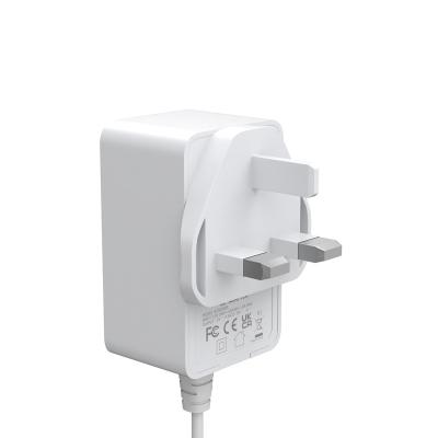 China Universal 5v2.5a 6v2.5a 9v1.6a 12v1.2a 15w Free Sample Power Adapter 15w DC Adapter CE FCC 1.2m Power Adapter for sale