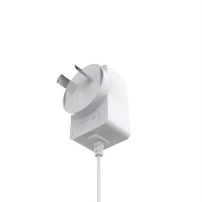 China Universal ETL CE FCC RoHS SAA DC to AC Wall Power Adapter 5V 6V 9V 18V 24V 12V 100Ma 350Ma 0.5A 1A 2A 3A Power Adapter with EU AU US UK Plug for sale