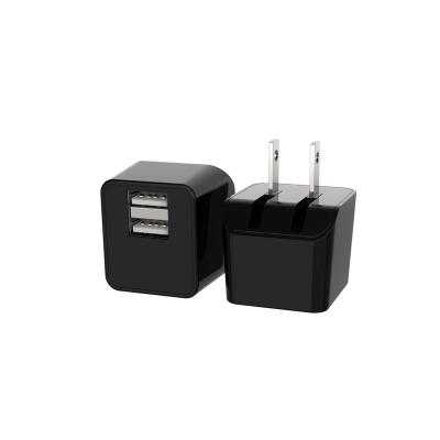 China Universal Wholesale High Quality Mobile Phone Charger 12W 5V 2.4A Dual USB Charging Station Fast Charging Charger for sale