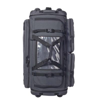 China 600D Polyester/1000D Nylon/As Your Request Large Capacity Military Tactical Bag Tactical Rolling Duffel Bag for sale