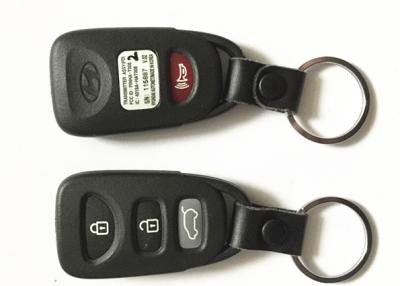 China Llave profesional del telecontrol del coche del negro del OEM del botón PINHA-T008 de la llave 4 del coche de Hyundai en venta