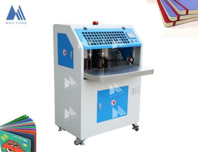 Chine machine à relier faisante le coin pneumatique de livre relié de découpeuse de la taille 490*450mm de 100mm à vendre