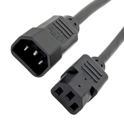 중국 RY C13에서 C14 10a 250v 전원 케이블 18 Awg C14 매트 판매용