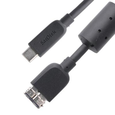 Chine Rohs câble de disque dur externe usb-c à micro usb 3.1 génération 2 10 Gbps longueur personnaliser à vendre