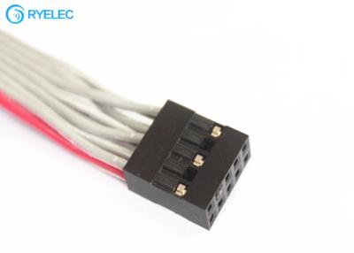 中国 メス コネクタ、二重列のリボン・ケーブルのコネクターへの2*5 Pin Du Pont 2.54の女性 販売のため