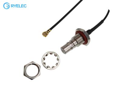 China Cable QMA Jack Waterproof Female Bulkhead To U.FL IPEX de la coleta del RF para el cable 1,13 en venta