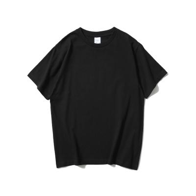 China High Quality Custom Made 240 Grams Anti-Wrinkle Logo Printing Clothing Manufacturers Wholesale Casual 100% Cotton Blank T-Shirt For Men for sale