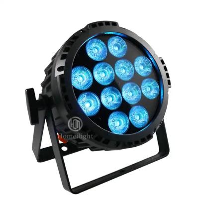 China 12pcs*18W 6in1 Wireless DMX Battery Par Light Waterproof IP65 for Outdoor Festivities for sale