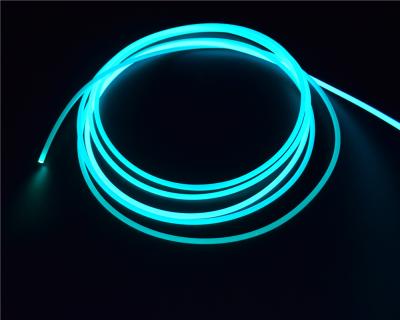 China No Glow Fiber Optic Fiber Glow High Gloss Plastic Soft Side Glow Fiber Optic Light for sale